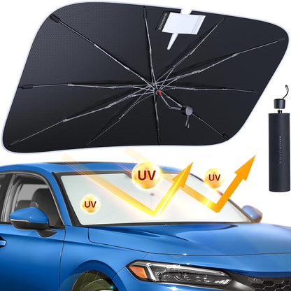 Umbrelă Solară Premium AutoXpress™ – Protecție Titan UV & Răcoare Instantă